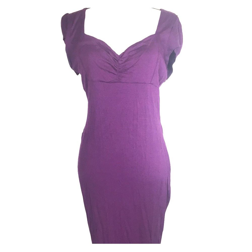 ASOS 3/4 Length Purple Dress